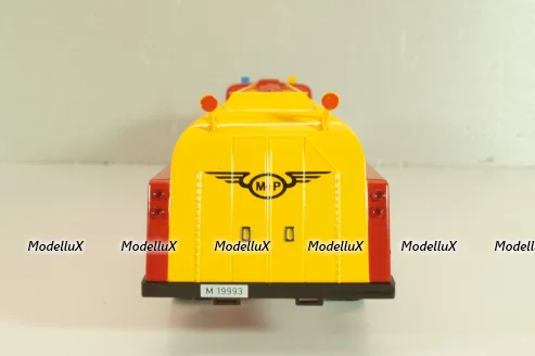Pegasso Mofletes with semi trailer Campsa 1948, red/yellow, Semi remorque d'Exception #8, Altaya 1:43