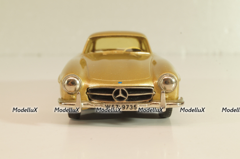 Mercedes-Benz 300 SL Gullwing (W198) 1954, gold, 105, Somerville 1:43