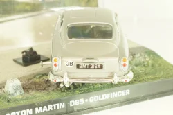 Aston Martin DB5 from movie "Goldfinger" 1964, grey, James Bond Modellauto Collection №1, Altaya 1:43