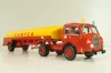 Pegasso Mofletes with semi trailer Campsa 1948, red/yellow, Semi remorque d'Exception #8, Altaya 1:43