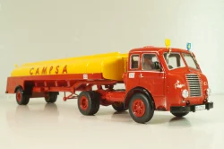 Pegasso Mofletes with semi trailer Campsa 1948, red/yellow, Semi remorque d'Exception #8, Altaya 1:43