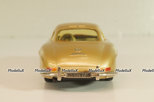 Mercedes-Benz 300 SL Gullwing (W198) 1954, gold, 105, Somerville 1:43