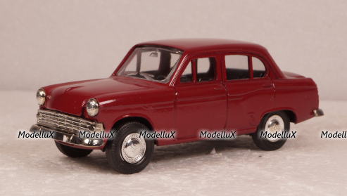 Москвич 403 бордовый, Агат 1:43 