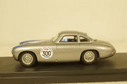 Mercedes-Benz 300 SL Gullwing 1952 #300 Mille Miglia 1997 Valseriati/Sabbadini, silver, BG1038, Bang 1:43