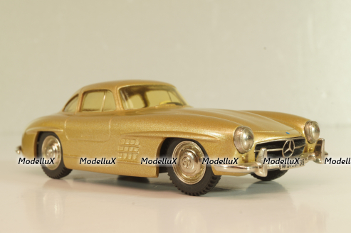 Mercedes-Benz 300 SL Gullwing (W198) 1954, gold, 105, Somerville 1:43