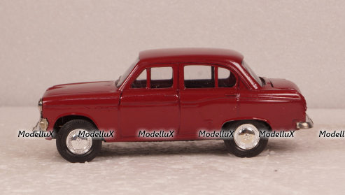 Москвич 403 бордовый, Агат 1:43 