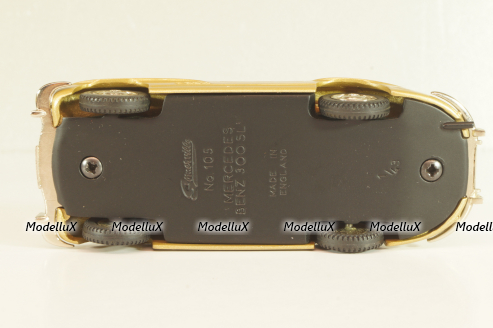 Mercedes-Benz 300 SL Gullwing (W198) 1954, gold, 105, Somerville 1:43