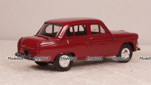 Москвич 403 бордовый, Агат 1:43 