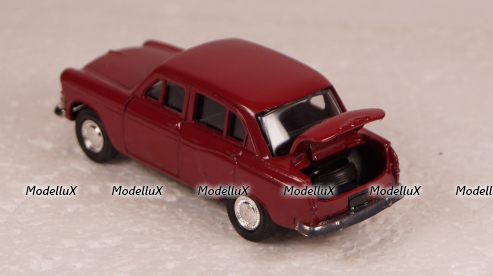 Москвич 403 бордовый, Агат 1:43 