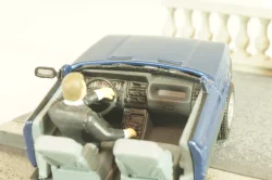Renault 11 Taxi from movie "A view to a kill" 1985, blue, James Bond Modellauto Collection, Altaya 1:43