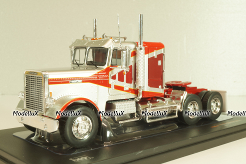 Freightliner FLC 120 64 T 1977, red/silver, TR200, IXO 1:43