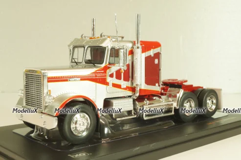 Freightliner FLC 120 64 T 1977, red/silver, TR200, IXO 1:43