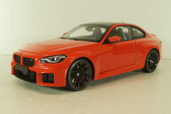 BMW M2 (G87) 2023, red metallic 110023120, Minichamps 1:18
