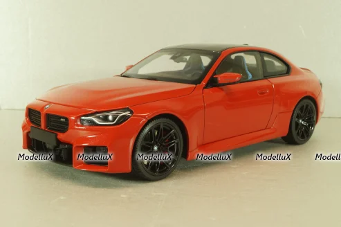 BMW M2 (G87) 2023, red metallic 110023120, Minichamps 1:18
