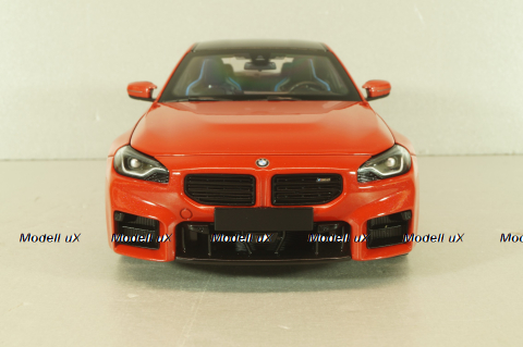 BMW M2 (G87) 2023, red metallic 110023120, Minichamps 1:18