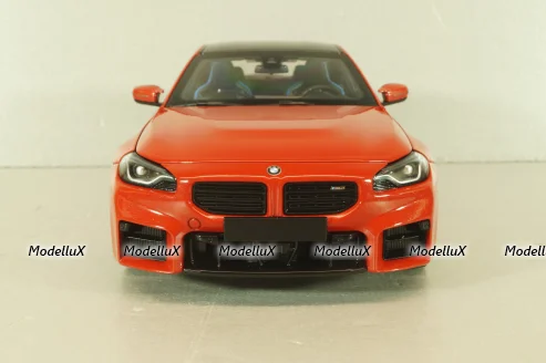 BMW M2 (G87) 2023, red metallic 110023120, Minichamps 1:18