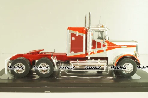 Freightliner FLC 120 64 T 1977, red/silver, TR200, IXO 1:43
