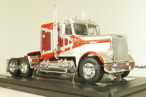 Freightliner FLC 120 64 T 1977, red/silver, TR200, IXO 1:43
