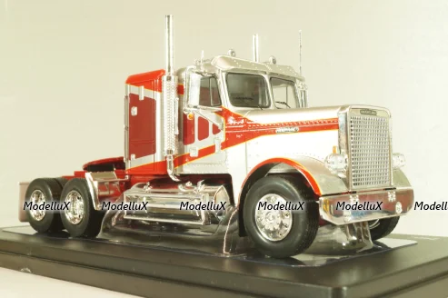 Freightliner FLC 120 64 T 1977, red/silver, TR200, IXO 1:43