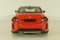 BMW M2 (G87) 2023, red metallic 110023120, Minichamps 1:18