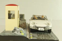 Toyota 2000 GT from movie "You only live twice" 1967, white, James Bond Modellauto Collection #7, Altaya 1:43