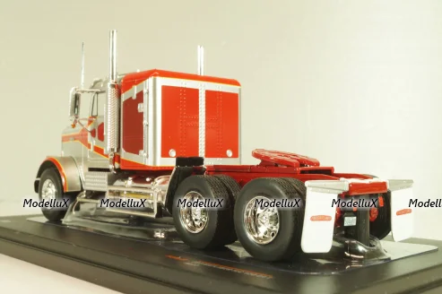 Freightliner FLC 120 64 T 1977, red/silver, TR200, IXO 1:43