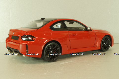 BMW M2 (G87) 2023, red metallic 110023120, Minichamps 1:18