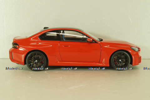 BMW M2 (G87) 2023, red metallic 110023120, Minichamps 1:18