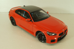 BMW M2 (G87) 2023, red metallic 110023120, Minichamps 1:18