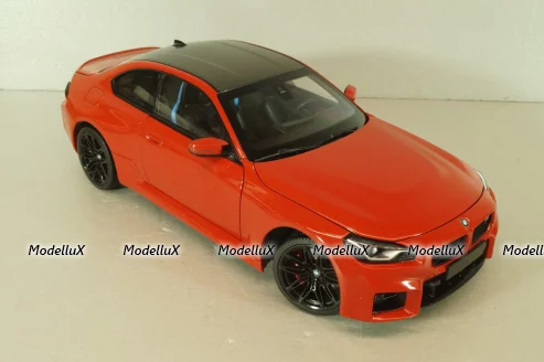 BMW M2 (G87) 2023, red metallic 110023120, Minichamps 1:18