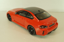 BMW M2 (G87) 2023, red metallic 110023120, Minichamps 1:18