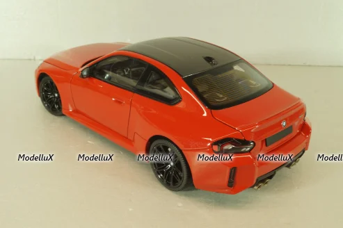 BMW M2 (G87) 2023, red metallic 110023120, Minichamps 1:18