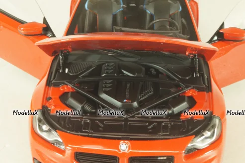 BMW M2 (G87) 2023, red metallic 110023120, Minichamps 1:18