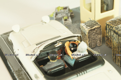 Toyota 2000 GT from movie "You only live twice" 1967, white, James Bond Modellauto Collection #7, Altaya 1:43