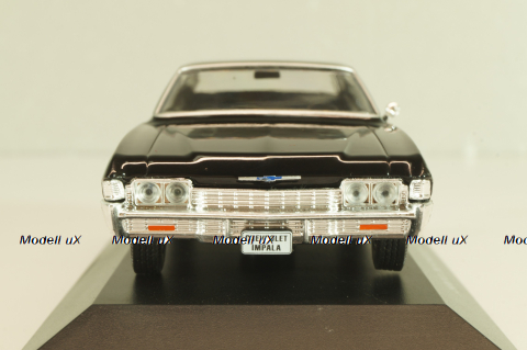 Chevrolet Chevy Impala (1965-1970) black, IXO 1:43