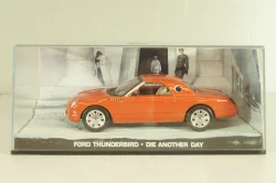 Ford Thunderbird from movie "Die another day" 2002, oranger, James Bond Modellauto Collection #27 , Altaya 1:43