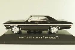 Chevrolet Chevy Impala (1965-1970) black, IXO 1:43