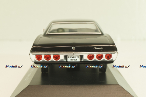 Chevrolet Chevy Impala (1965-1970) black, IXO 1:43