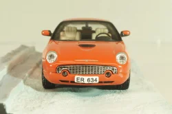 Ford Thunderbird from movie "Die another day" 2002, oranger, James Bond Modellauto Collection #27 , Altaya 1:43