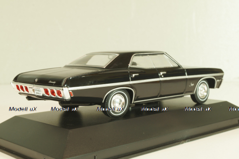 Chevrolet Chevy Impala (1965-1970) black, IXO 1:43