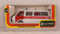 РАФ 2203 Медицинский, Агат 1:43 