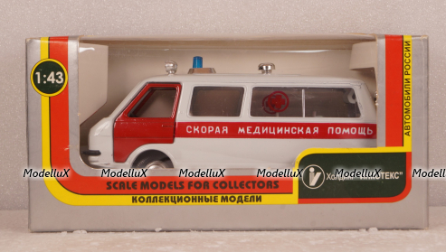 РАФ 2203 Медицинский, Агат 1:43 