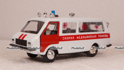 РАФ 2203 Медицинский, Агат 1:43 