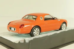 Ford Thunderbird from movie "Die another day" 2002, oranger, James Bond Modellauto Collection #27 , Altaya 1:43