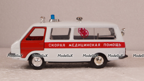 РАФ 2203 Медицинский, Агат 1:43 