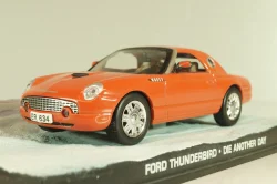 Ford Thunderbird from movie "Die another day" 2002, oranger, James Bond Modellauto Collection #27 , Altaya 1:43