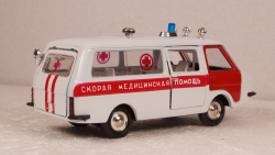 РАФ 2203 Медицинский, Агат 1:43 