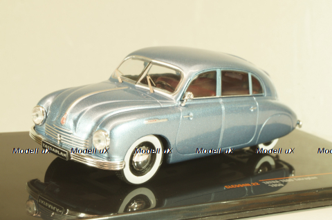 Tatra T600 Tatraplan 1950, blue, CLC594, IXO 1:43