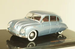 Tatra T600 Tatraplan 1950, blue, CLC594, IXO 1:43