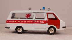 РАФ 2203 Медицинский, Агат 1:43 